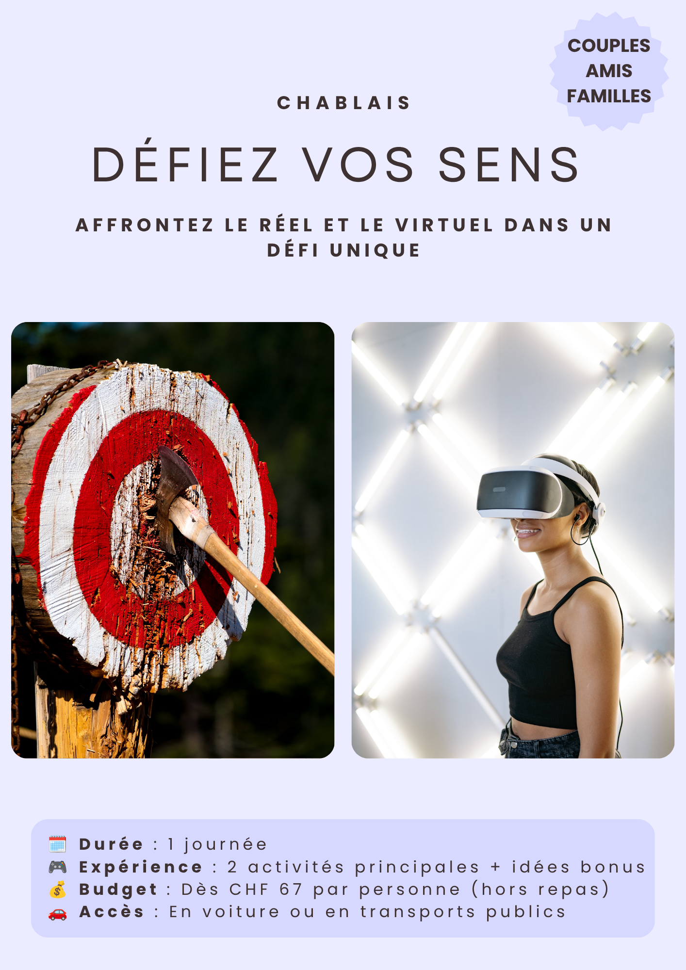 Défiez vos sens